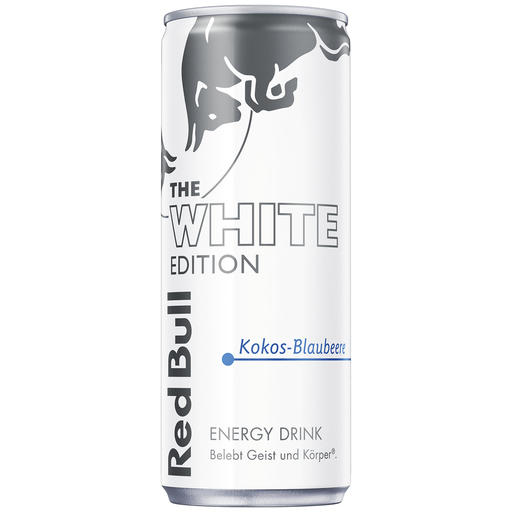 Red Bull White Edition Kokos-Blaubeere 0,25l